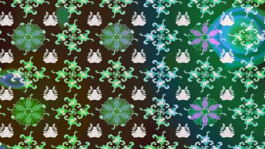 Yeşil renkte manzaralı çiçek deseni. Çiçek kompozisyonu, el boyası, hassas şablon. Üst manzara, yumuşak stil. Sevgililer günü ve tebrik kartı konsepti için şık bir davet.