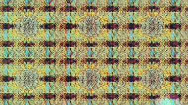 Rengarenk çiçekleri ve doğal renklerde yaprakları olan harika bir çiçek deseni. Moda baskıları için zarif bir şablon. Modern çiçek arkaplanı. Halk stili.