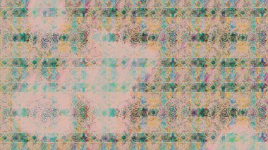 Raster çiçek desenli çiçek deseni, yapraklar, dekoratif elementler, sıçrama, lekeler, el çizimi kontur çizgileri ve Doodle çizim stili, grafik raster çizim çizimi.