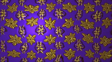 Renkli unsurlarla hareketli arka plan görüntüleri. Çiçekler. Eski model. Bayrak tarzı. Video kaydı. Şablon. Döngü. Kusursuz..