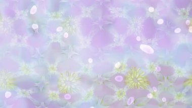 Renkli unsurlarla hareketli arka plan görüntüleri. Çiçekler. Eski model. Bayrak tarzı. Video kaydı. Şablon. Döngü. Kusursuz..