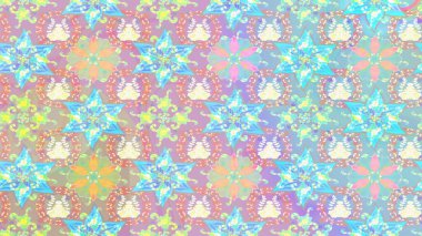 Soyut çiçek çizim kalıbı arka planı. Raster deseni. Raster illüstrasyonu. Tarafsız renklerde. Küçük çiçekte sevimli çiçek deseni var..