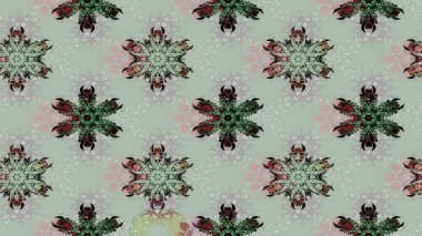 Çiçek arkaplanlı soyut zarafet eskiz deseni. Raster Güzel kumaş deseni.