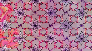 Gömlek, arka plan modelini çiz. Tropik çiçekler. Tarafsız renklerde çiçekler.