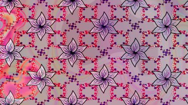 Gömlek, arka plan modelini çiz. Tropik çiçekler. Tarafsız renklerde çiçekler.