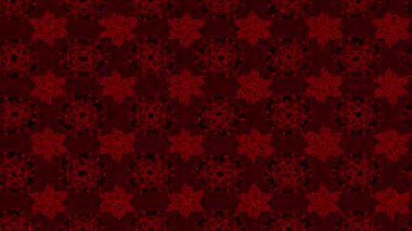 Renkli unsurlarla hareketli arka plan görüntüleri. Çiçekler. Eski model. Bayrak tarzı. Video kaydı. Şablon. Döngü. Kusursuz..