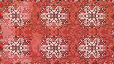 Çiçekli karalama şeklinde Raster çiçek deseni. Nazik, narin çiçek arkaplanı. Pembe renkte çiçekler.