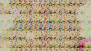 Çiçekli karalama şeklinde Raster çiçek deseni. Nazik, sevimli çiçek arkaplanı. Tarafsız renklerde çiçekler.