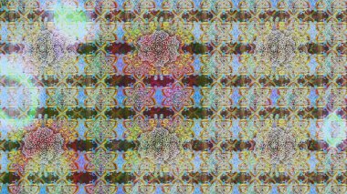 Küçük çiçekteki sevimli çiçek deseni. Raster deseni. Tarafsız renklerde yaz çiçekleri. Raster illüstrasyonu.