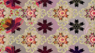 Güzel eskiz şekli. Raster çiçekli arka plan. Yazdır. Güzel kumaş deseni. Renkli Yaz Temalı eskiz kalıbı. Düz Çiçek Elementleri Tasarımı.