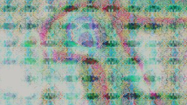 Renkli Bahar Teması eskiz kalıbı. Düz Çiçek Elementleri Tasarımı. Raster..