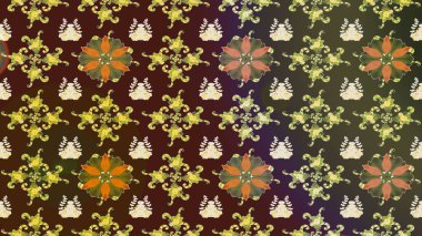 Şekil verilmiş çiçeklerle eskiz deseni. Süslü zentangle çizim dokusu, soyut çiçeklerle süslenmiş. Çiçek deseni duvar kağıdı, şablon dolguları ve web sayfası arkaplanı için kullanılabilir.