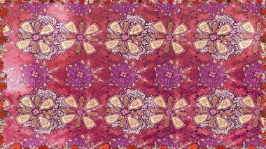 Manzaralı çiçek deseni. Çiçek kompozisyonu, el boyası, hassas şablon. Üst manzara, yumuşak pembe renk tarzı. Sevgililer günü ve tebrik kartı konsepti için şık bir davet.