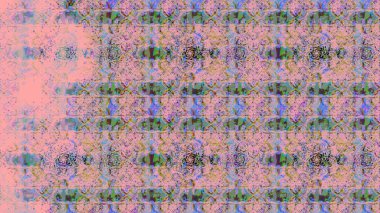 Çiçekli çiçek deseni, suluboya. Raster deseni. Küçük çiçekte güzel bir çiçek deseni..