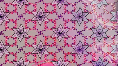 Motley illüstrasyonu. Küçük renkli çiçekler. Küçük çiçekte güzel bir desen. Moda baskıları için zarif bir şablon. Tarafsız çiçekli bahar çiçekleri.