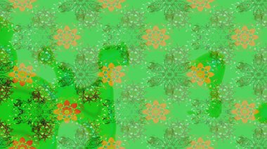 Sınır Kızılderili çiçekli paisley patten. Taslak süsleme izi. Etnik Mandala havlusu. Raster Henna tarzı. Tebrik kartı arkaplanı, boyama kitabı, arkaplan, tekstil için kullanılabilir.