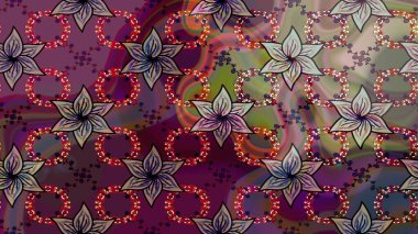 Güzel çiçek deseni. Mor renkli çiçekler. Renkli Bahar Teması eskiz kalıbı. Düz Çiçek Elementleri Tasarımı.