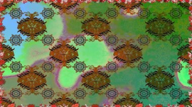 Moda baskıları için zarif bir şablon. Çiçekli bahar çiçekleri. Küçük renkli çiçekler. Motley illüstrasyonu. Kusursuz. Küçük çiçekte şirin desenler.