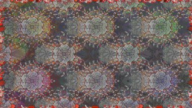 Zarif, parlak ve pürüzsüz gri çiçek desenli tasarım. Raster. Sabıka baskıları, bebek kıyafetleri, duvar kâğıtları, paket kutuları vb..