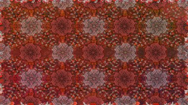 Kusursuz raster deseni. Güzel kumaş deseni. Çiçek arka planı.