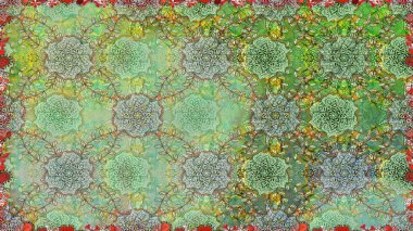 Üst manzara, yumuşak nötr renk tarzı. Sevgililer günü ve tebrik kartı konsepti için şık bir davetiye. Çiçek kompozisyonu, el boyası, hassas şablon. Manzaralı çiçek deseni.