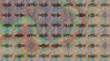 Parlak renkli çiçekleri ve gri renkli yaprakları olan harika bir çiçek deseni. Moda baskıları için zarif bir şablon. Modern çiçek arkaplanı. Halk stili.