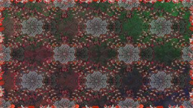 Çiçeğin suluboya çizimlerinin mükemmel deseni. Suluboya kusursuz desen. Moda baskısı. Dekorasyon ve tasarım için güzel bir desen. Eski.