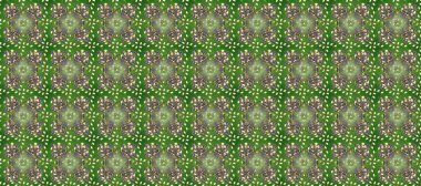 Damask pürüzsüz yineleme kalıbı. Barok tarzında altın çiçekli süs. Antika altın tekrarlanabilir duvar kağıdı. Yeşil, gri ve nötr renklerde altın element.