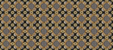 Altın elementli desen. Oyma. Küçük bir alan derinliği. Patina. Lüks mobilyalar. Gri, kahverengi ve altın kaplamalı bej arkaplan. Kusursuz ahşap oyma. Klasik mobilya stili.