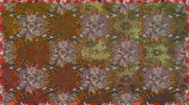 Güzel suluboya çiçek buketi pürüzsüz desen.