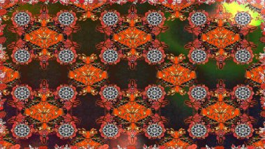 Raster resim. Sorunsuz. Sevimli çiçek desenli küçük çiçek.