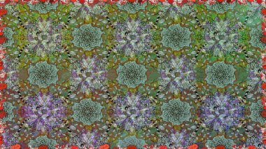 Moda baskısı. Çiçeğin suluboya çizimlerinin mükemmel deseni. Ton halinde. Suluboya desensiz çiçek buketi. Dekorasyon ve tasarım için güzel desen.