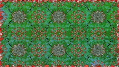 Çiçek deseni. Flower eskiz arka planı. Şatafatlı bahar bahçesi dokusu. Raster illüstrasyonu.