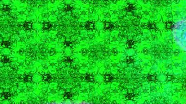 Renkli unsurlarla hareketli arka plan görüntüleri. Çiçekler. Eski model. Bayrak tarzı. Video kaydı. Şablon. Döngü. Kusursuz..