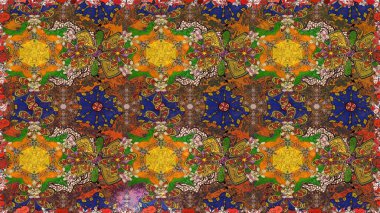 Paketlemek için en iyisi. Karşılama ya da düğün geçmişi olarak kullanılabilir. Doğal kozmetik ürünleri, parfüm, çiçekçi dükkanı için bahar ihalesi tasarımı. Kahverengi, yeşil ve turuncu lale çiçekleriyle pürüzsüz bir desen..