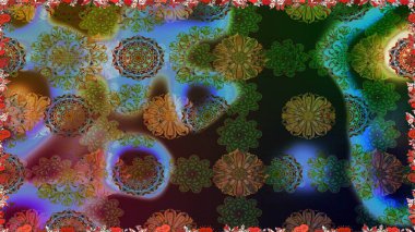 Kusursuz Tony kumaş deseni. Küçük çiçekteki sevimli çiçek deseni. Modaya uygun kumaş deseni. Raster illüstrasyonu.