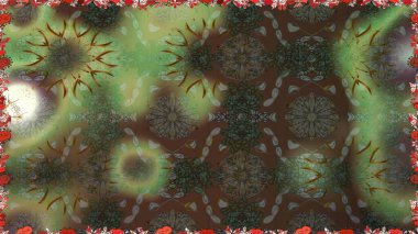 Çiçekler, yapraklar, dekoratif elementler, sıçramalar, lekeler, el çizimleri çizimleri ve Doodle çizimleri, grafik raster çizimleri.