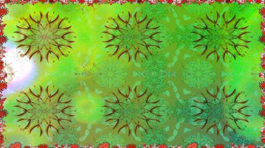 Raster desen. Fantezi kumaş deseni. Çiçekler, suluboya ile sorunsuz çiçek desenli.