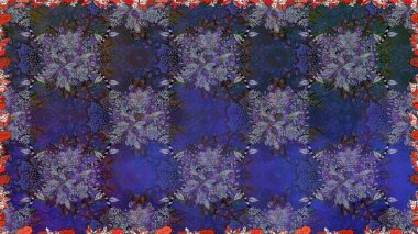 Raster kına dövme tarzı. Hint çiçek desenli madalyon desen. Etnik Mandala süsleme. Tekstil, tebrik kartı, boyama kitabı, telefon durumda yazdırma için kullanılabilir.