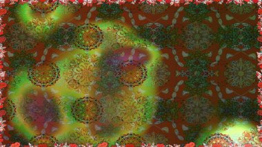 Kusursuz raster deseni. Çiçek arkaplan. Güzel kumaş deseni.