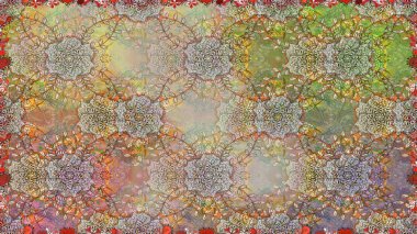 Tarafsız renklerde çiçekler. Çiçekle kusursuz desen. Renkli Bahar Temalı Kusursuz Arkaplan. Düz Çiçek Elementleri Tasarımı.