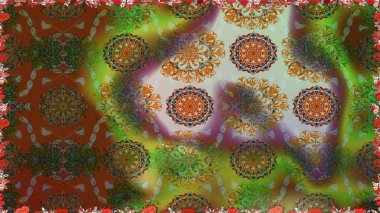 Ev dekoru. Fantezi çiçekli kusursuz desen, doğal duvar kağıdı, çiçek desenli kıvrım çizimi. Paisley el çizimi elementler.