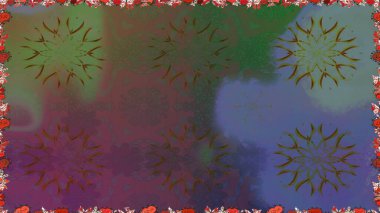 Tekstil ya da kitap kapakları, imalat, duvar kağıtları, baskı, hediye paketi ve yapıştırma kitabı için çiçeksiz arka plan. Küçük çaplı çiçeklerdeki basit şirin desenler. Raster illüstrasyonu.