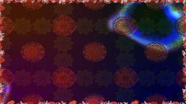 Soyut zarafet, çiçekli arkaplan deseni. Raster Güzel kumaş deseni.