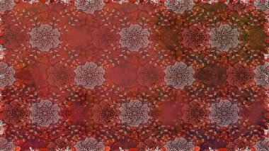 Kahverengi renkli çiçekler. Nazikçe, güzel çiçek arkaplanı. Raster çiçek desenli ve çiçekli..