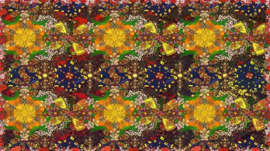 Suluboya desensiz çiçek buketi. Çiçeğin suluboya çizimlerinin mükemmel deseni. Dekorasyon ve tasarım için güzel bir desen. Ton halinde. Moda yazdırma.