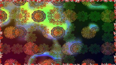 Güzel kumaş deseni. Güzel suluboya çiçek buketi pürüzsüz desen.