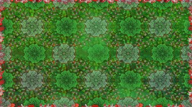 Çiçek arkaplan. Güzel kumaş deseni. Kusursuz raster deseni.