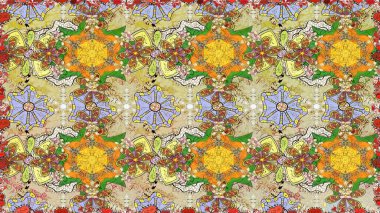 Trendy yazdırma. Güzel desen dekorasyon ve tasarım için. Vintage. Çiçek suluboya çizimler ve zarif desen. Sulu Boya Dikişsiz desen.