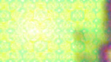 Renkli unsurlarla hareketli arka plan görüntüleri. Çiçekler. Eski model. Bayrak tarzı. Video kaydı. Şablon. Döngü. Kusursuz..